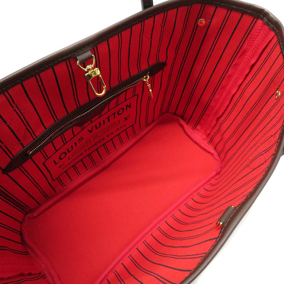 Louis Vuitton Neverfull PM Tote Bag Damier Brown - Picture 7 of 15